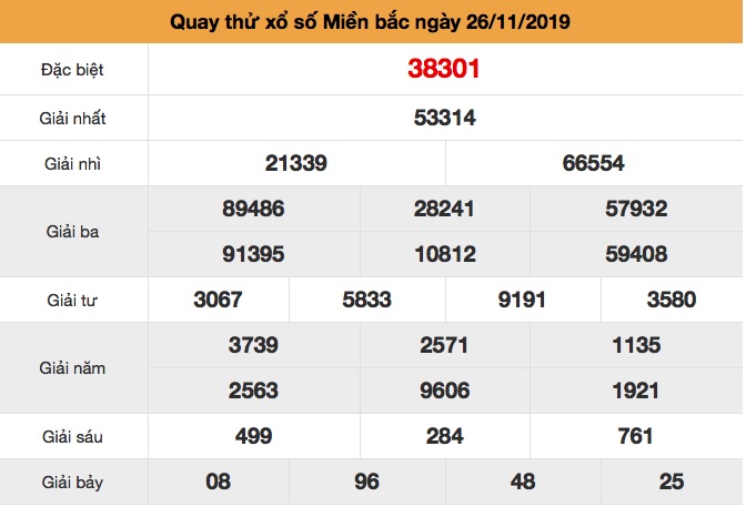 quay thử xsmb ngày 26-11-2019