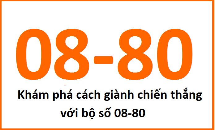 bộ số 08-80 thường xuyên xuất hiện trong bảng kết quả xsmb