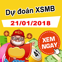 Soi cầu lô đề dự đoán xổ số miền bắc ngày 21/01/2018