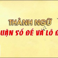 Từ thành ngữ đến … số đề