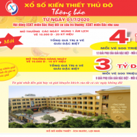 Xổ số kiến thiết miền bắc thay đổi cơ cấu giải đặc biệt từ 1/7/2020