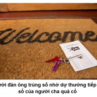 Trúng số nhờ dự thưởng tiếp bộ số của người cha quá cố